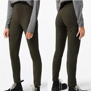 Lululemon Here to There High-Rise 7/8 Pant 10 Dark Olive
